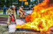 Пожарно-тактические учения прошли в Уватской школе